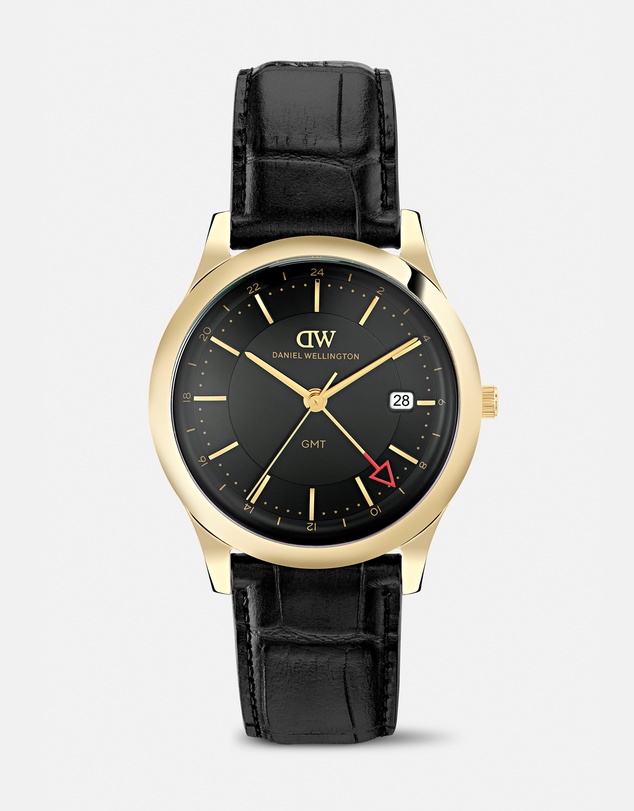 Daniel Wellington - Pathfinder GMT 39mm Black-Croc