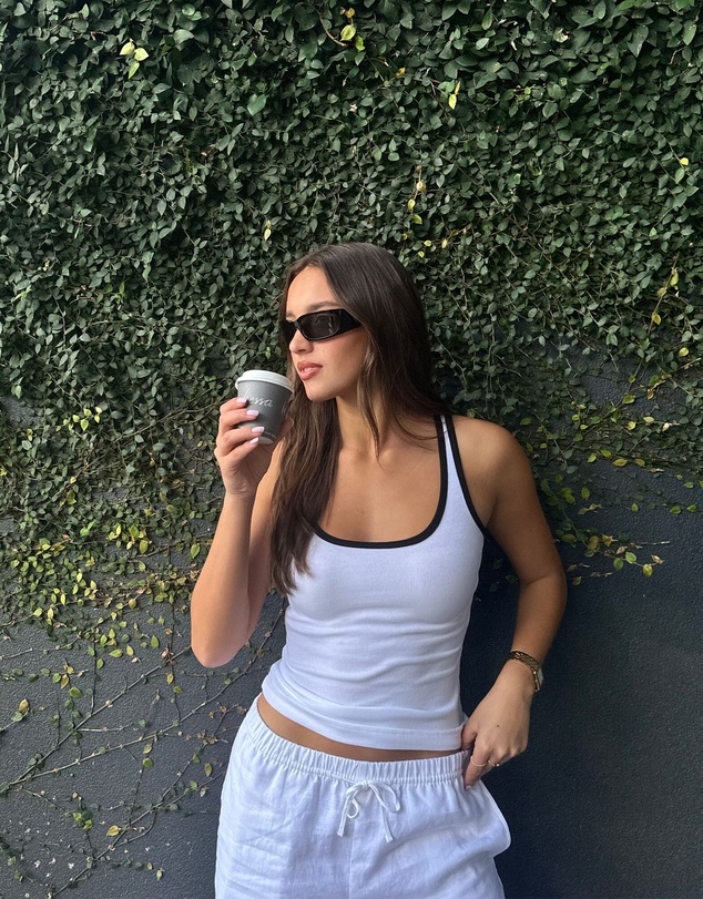 Jag - Kate Contrast Scoop Tank