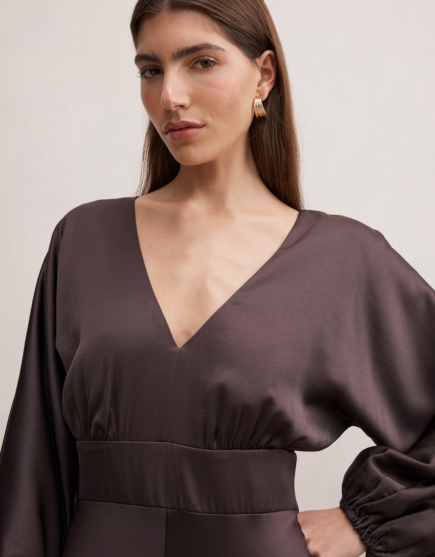 Forever New - Vera Draped Batwing Maxi Dress