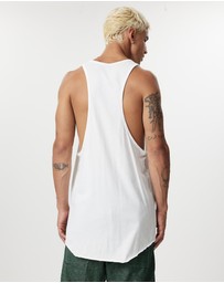 Surrounded By Ghosts - The Travertine Cotton Singlet