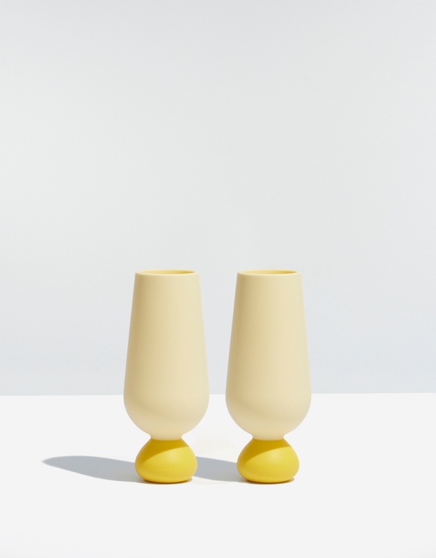 STYLD. - Bubble Champagne Flute Set (2 pcs)