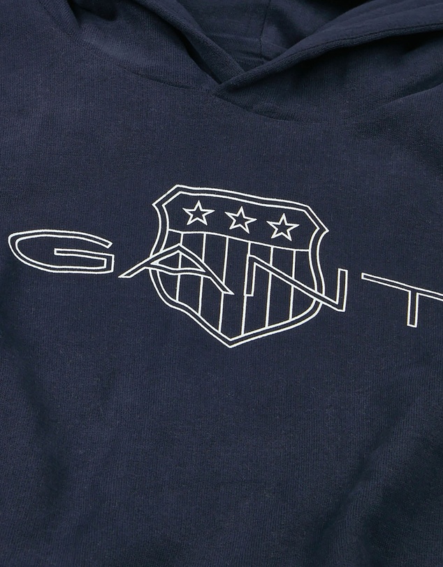 Gant - Kids Contrast Shield Hoodie