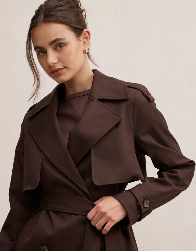 Forever New - Teagan Short Trench Coat