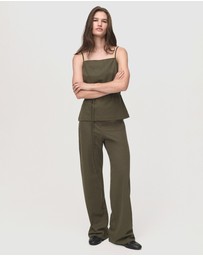 M.N.G - Cotton Top With Waist Tie