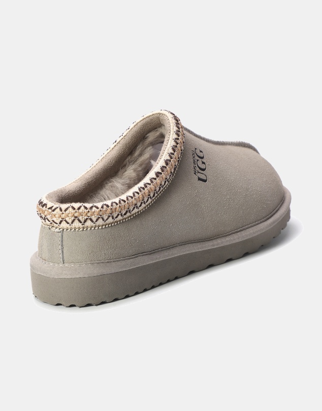 AusWooli Ugg Boots - Croydon Sheepskin Ankle Braid Slippers