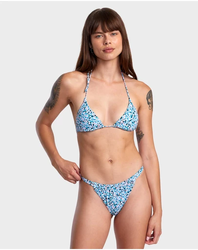 RVCA - Sprinkles Double Strap Skimpy Bikini Bottom