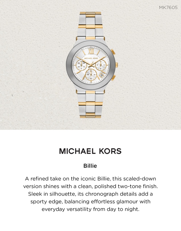 Michael Kors - Billie Two Tone Chronograph Watch