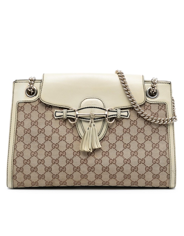 Pre-Loved by Azura Reborn - Pre-Loved Large GG Canvas Emily Shoulder Bag