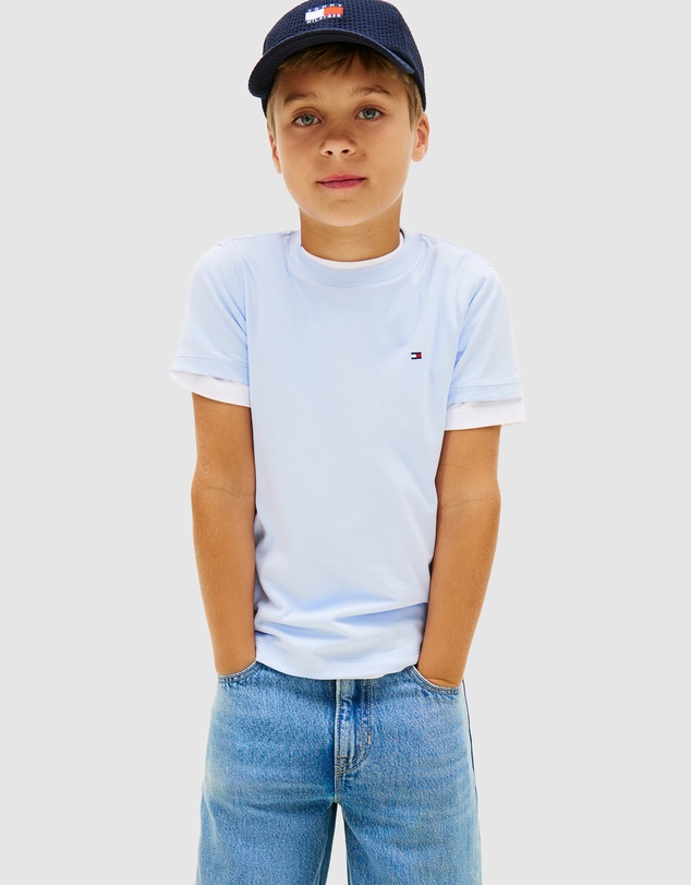Tommy Hilfiger - Boys Essential Organic Cotton T-Shirt - Teens