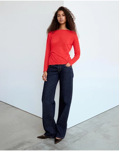 M.N.G - Fine-Knit Bow Sweater