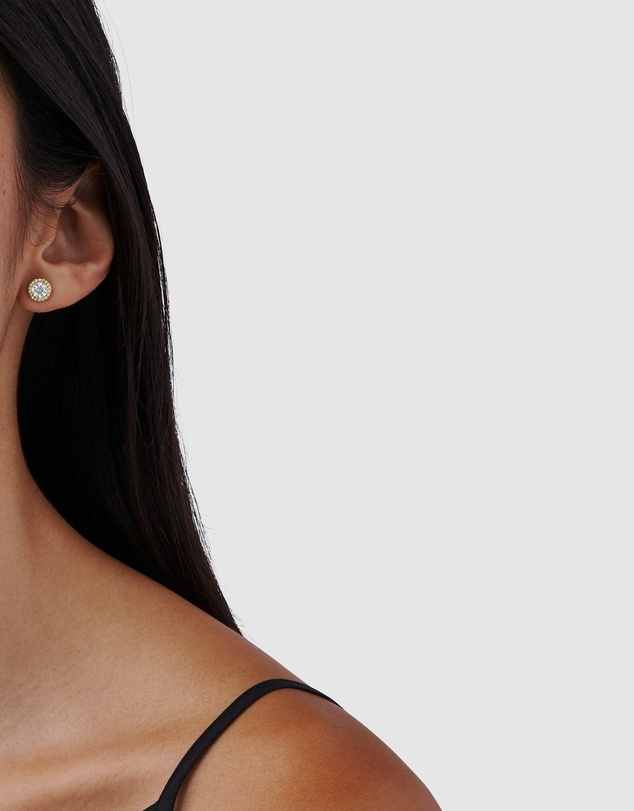 Michael Kors - Michael Kors Stud Gold Earring MKC1035AN710
