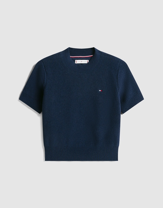 Tommy Hilfiger - Short Sleeve Chenille Sweater - Kids