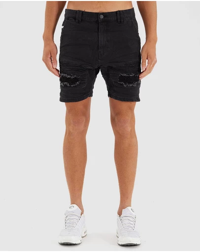 Nena & Pasadena - Viper Denim Shorts