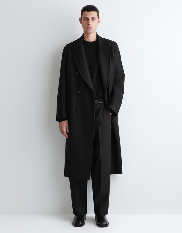 COS - Double-Breasted Wool Long Coat