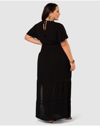 The Poetic Gypsy - Floating Clouds Maxi Dress