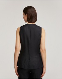 Oxford - Alice Linen Waistcoat