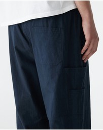 Bassike - Crushed Cotton Utility Pant