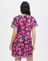 The Social Outfit - Sports Raglan Dress - Storyteller
