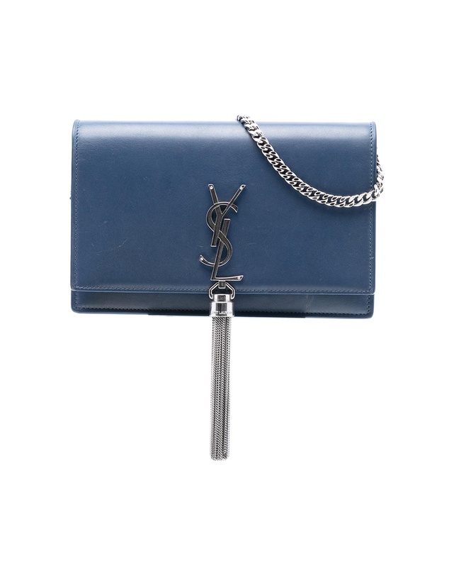 Pre-Loved by Azura Reborn - Pre-Loved Smooth Calfskin Monogram Kate Tassel Wallet on Chain