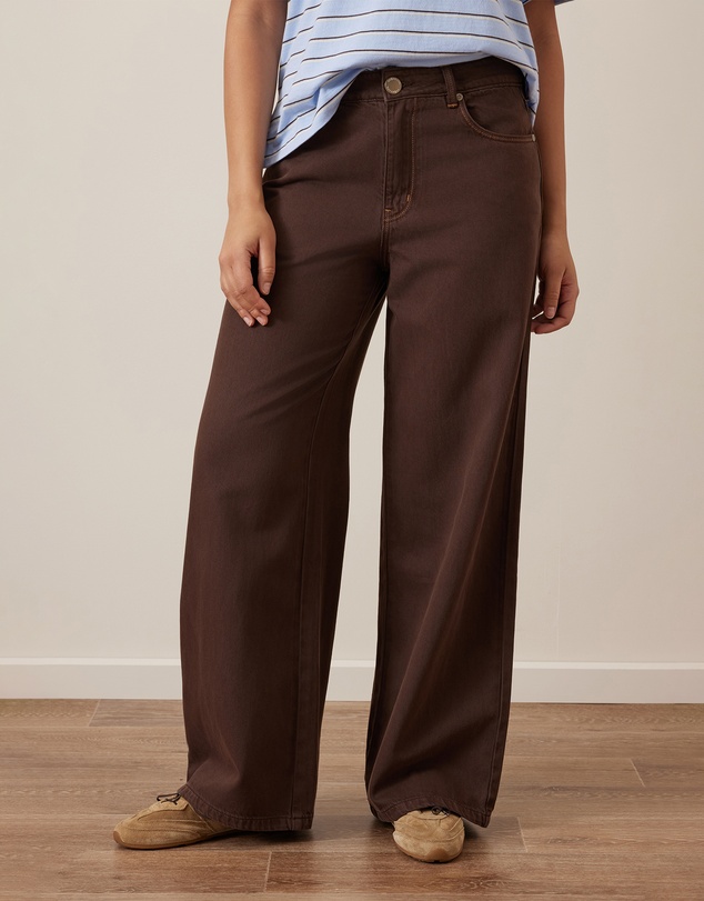 Ceres Life - Willow Soft Wide Leg Jean