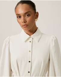 Tussah - Haven Linen Blend Midi Dress