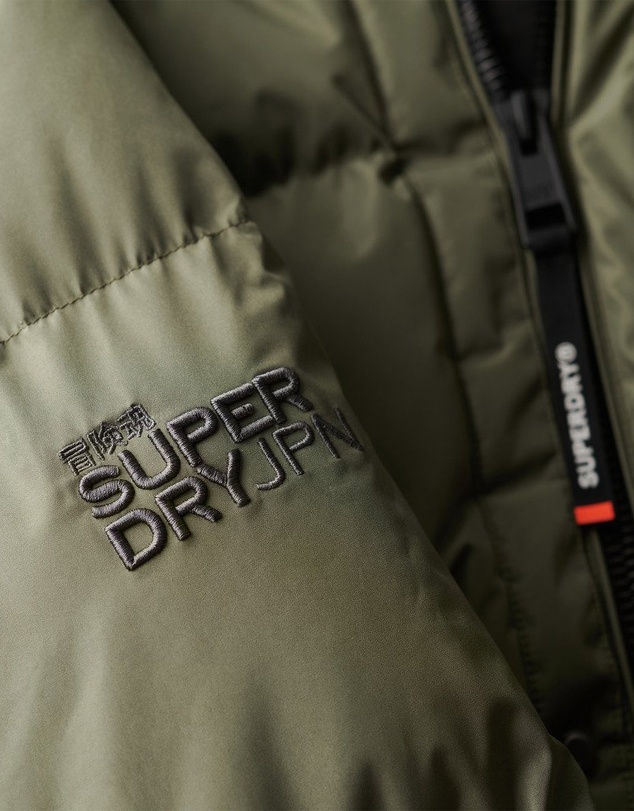Superdry - Hooded Sports Puffer Mid Jacket