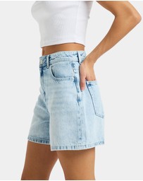 Roxy - Womens Morning Splend Denim Shorts