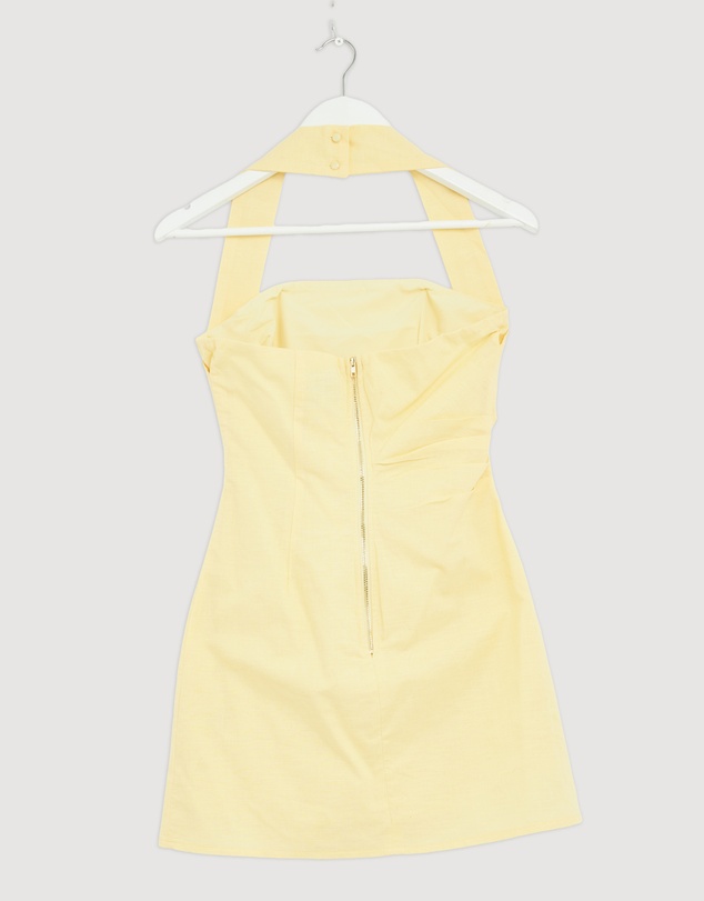 Revibe - Repaired SNDYS Romi Halterneck Mini Dress - AU 8