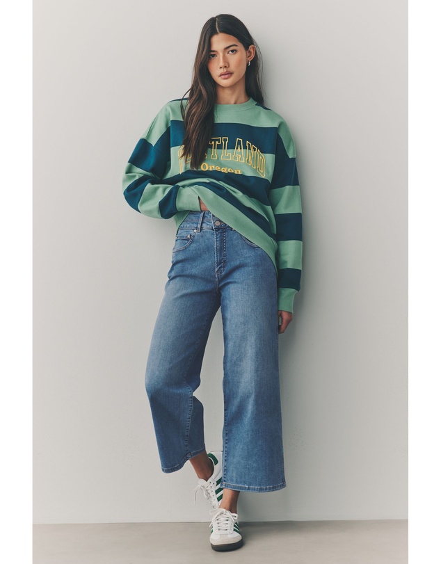 NEXT - Wide Crop Lift Slim And Shape Jeans
