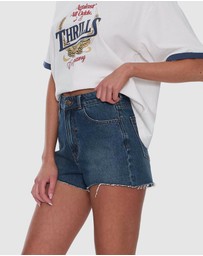Thrills - Sadie High Rise Micro Shorts
