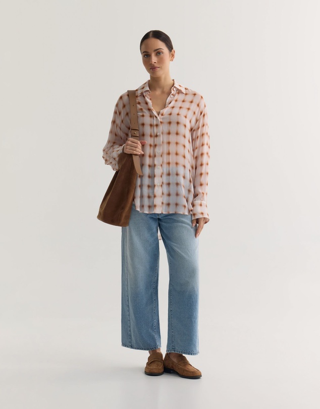 Oxford - Mia Printed Shirt