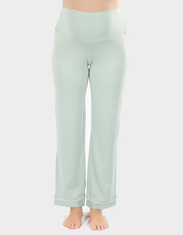 Angel Maternity - Maternity and Nursing Sleeve Pyjama Set in Sage