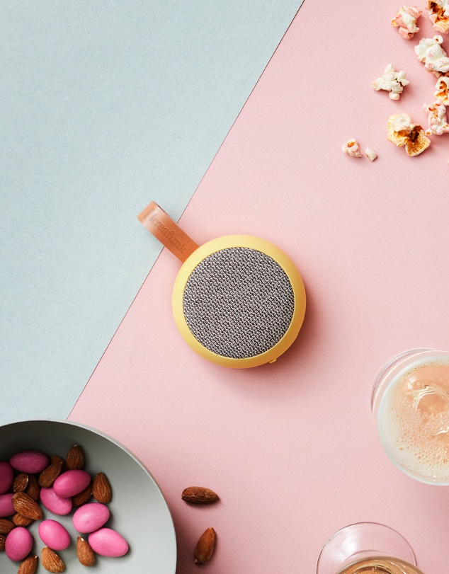 Kreafunk - Kreafunk Ago 2 Fabric Bluetooth Speaker - Soft Yellow