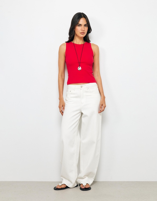AERE - Organic Cotton Rib Tank