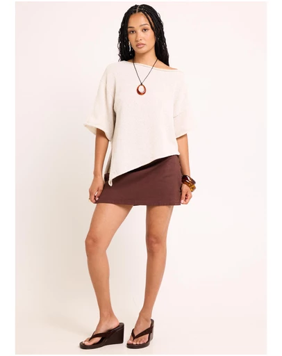 Subtitled - Luca Ring Mini Skirt