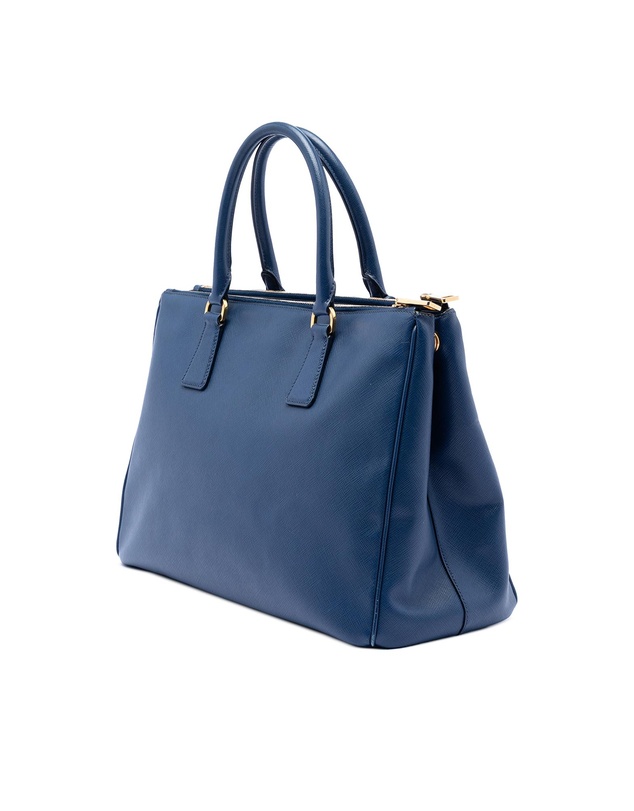 Pre-Loved by Azura Reborn - Pre-Loved Medium Saffiano Lux Galleria Double Zip Satchel