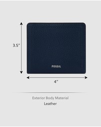 Fossil - Fossil Logan Blue Wallet SL7829545