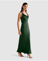 Forever New - Allira Satin Cowl Neck Maxi Dress