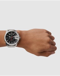 Diesel - Mega Chief Silver Tone Chronograph Watch