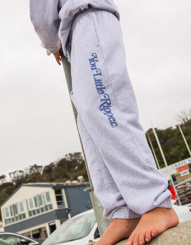 Skwosh - You Little Ripper Kids Sweat Pant in Grey Marle