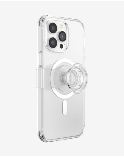 PopSockets - POPCASE MagSafe iPhone 14 Pro Protective Phone Case & Phone Grip Holder