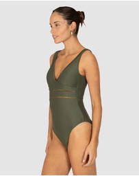 Baku Swimwear - Rococco Longline One Piece Swimsuit