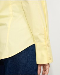 Dazie - Em Asymmetrical Button Up Shirt