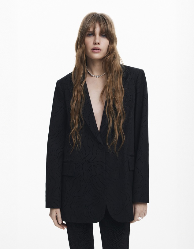 Desigual - Laser-cut blazer