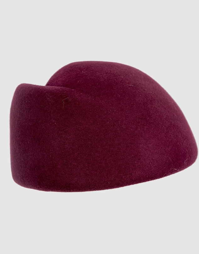 Max Alexander - Winter Burgundy Felt Designer Hat