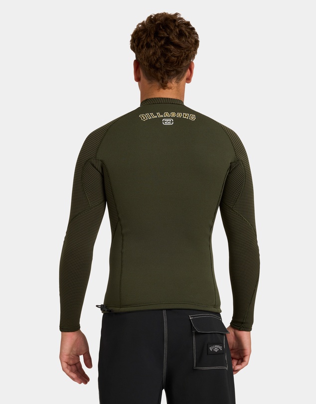Billabong - Mens 1/1mm Furnace Revo Jacket Wetsuit Top