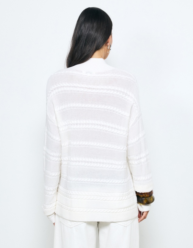 AERE - Dea Wool Blendcable Knit Jumper
