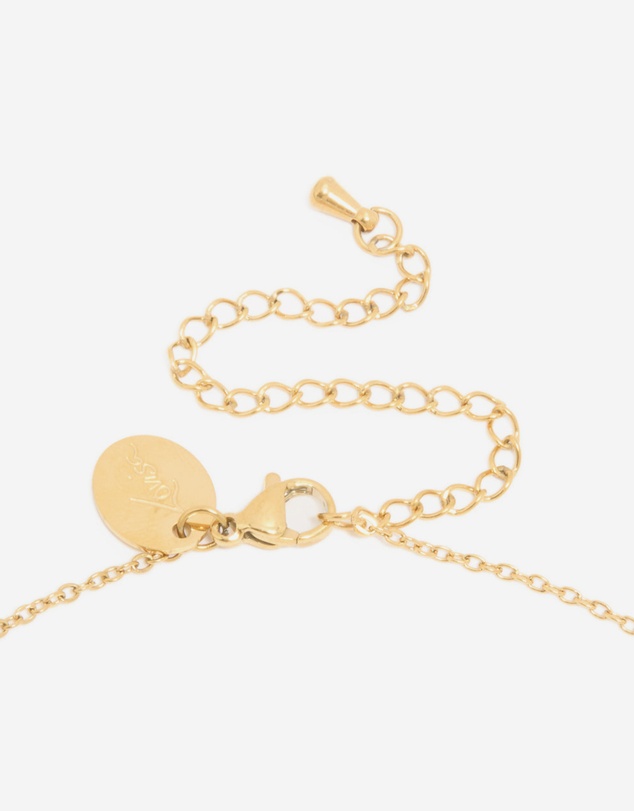 Lovisa - Waterproof Gold Plated Stainless Steel Letter A Pendant Pendant Necklace