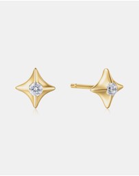 Ania Haie - Gold Sparkling Star Stud Earrings