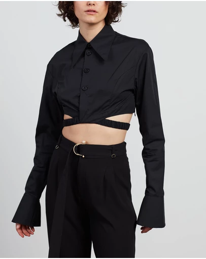 Nicola Finetti - Lily Elastic Belt Shirt